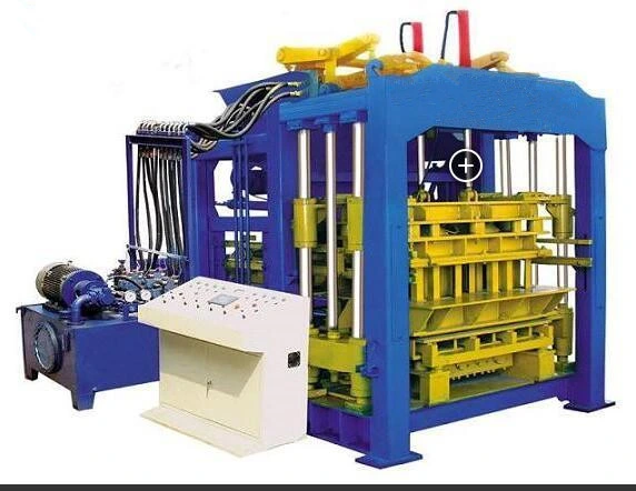 Qt12-15 Hydraulic Pressing Machine Solid Hollow Big Block Making Machinery Line