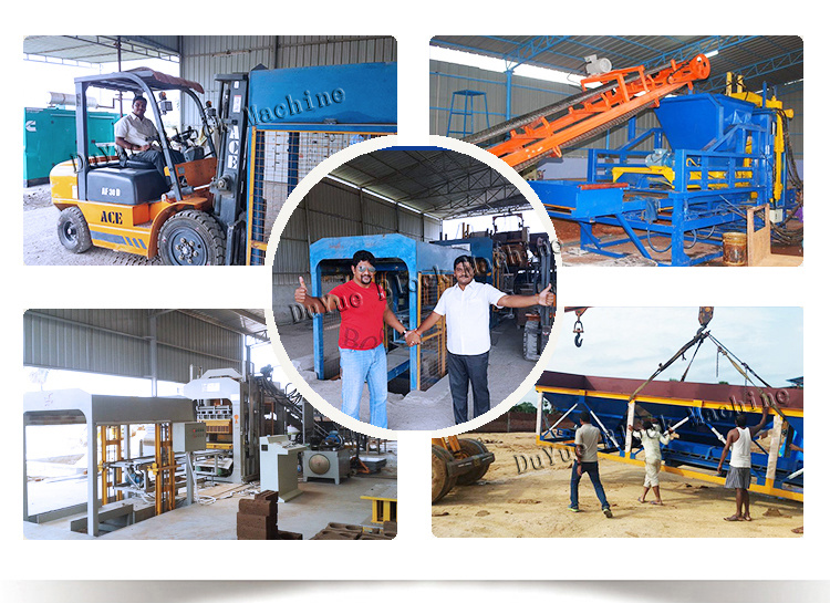 Zimbabwe Block Factory Production, Automatic Brick Machine Automatic Brick Paving Machine Automatic Brick Laying Machine