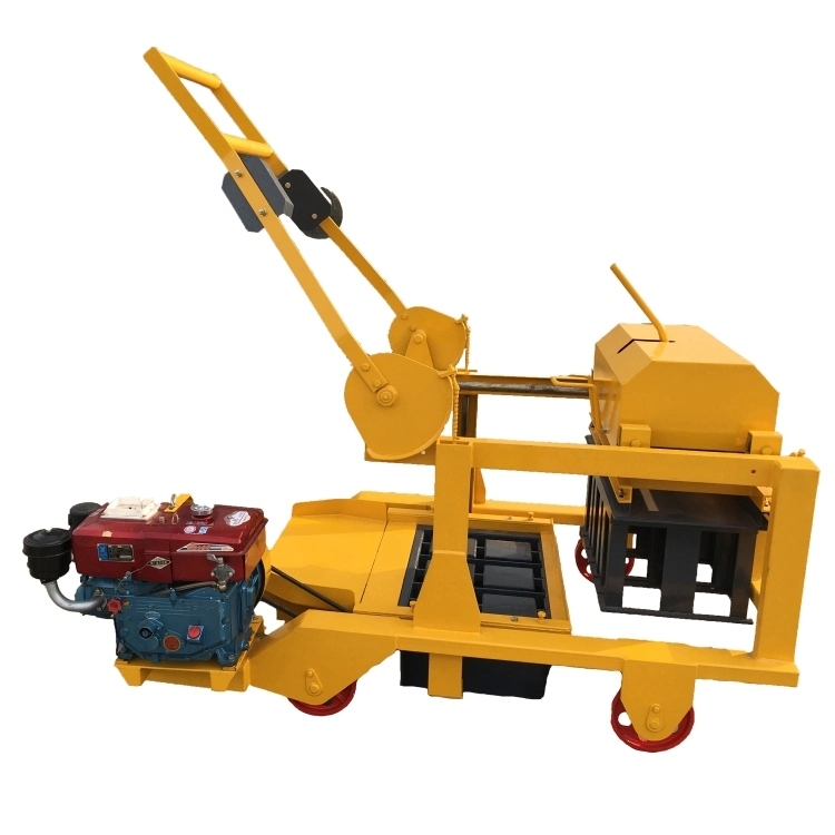 Topmac Brand EBM03 diesel egg laying block making machine concrete block making machine