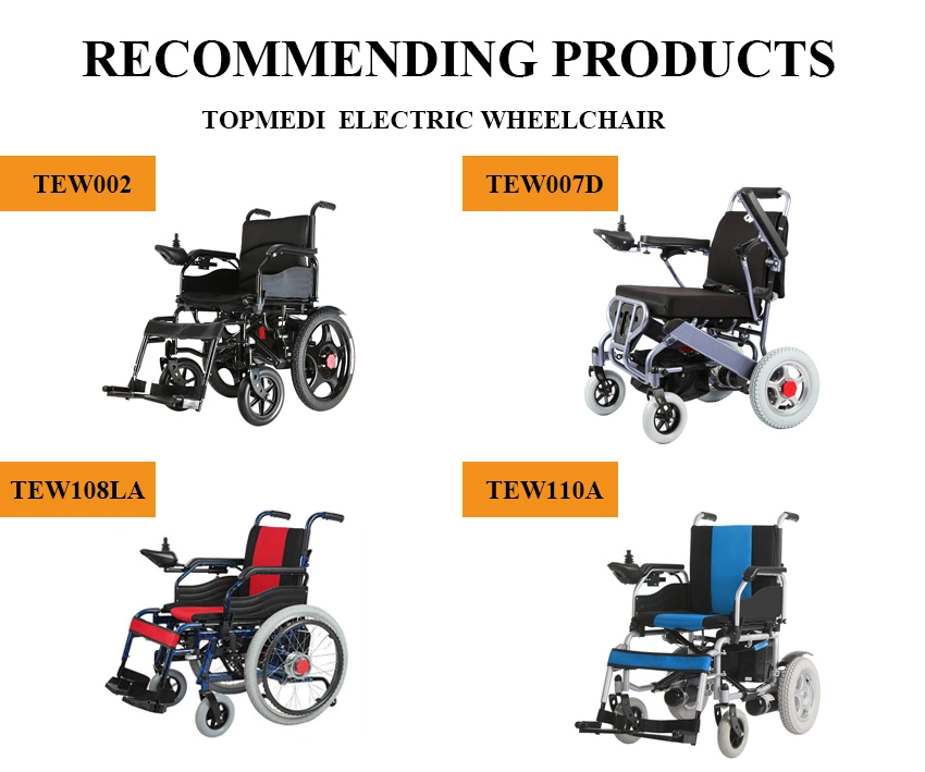 Lift up Electric Power Wheelchair for Disabled Elderly