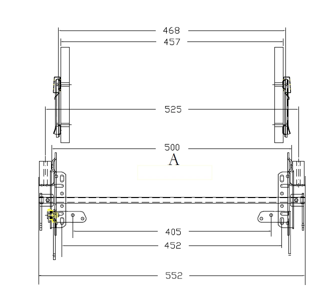 Manual Zero Wall Chair Recliner Mechanism