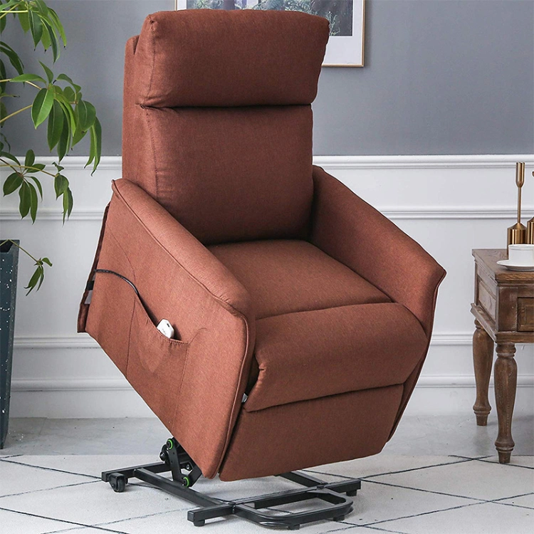 Living Room Sofa Electric Lift Chair Fabric Recliner for Eldly