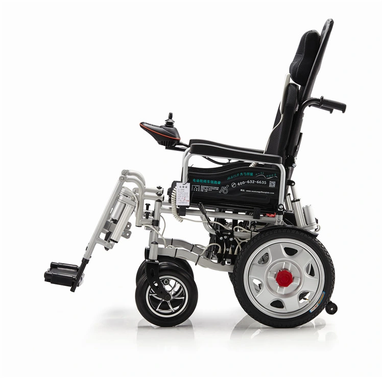 fashion Foldable Tilted Power Electric Wheel Chair for Disabled