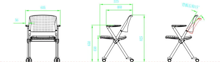 Factory Make Reclining Mesh Chair Office Chair