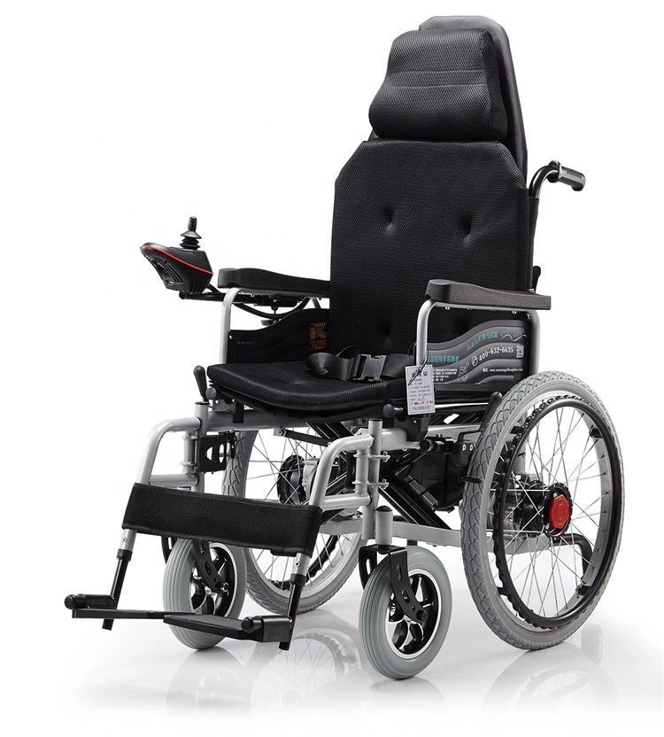 fashion Foldable Tilted Power Electric Wheel Chair for Disabled