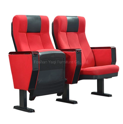 Leather Recliner Folding Chair Auditorium Hall Seating Chairs (YA-L09A)