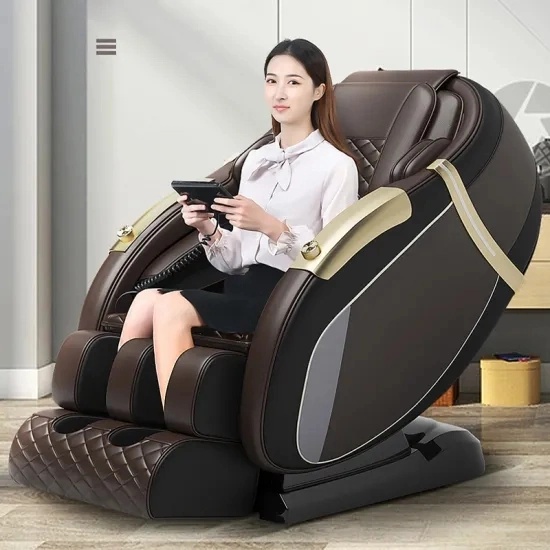 Factory Electric Full Body Thai Stretch Shiatsu Massage Chair Zero Gravity Space Capsule 4D Massage Chair