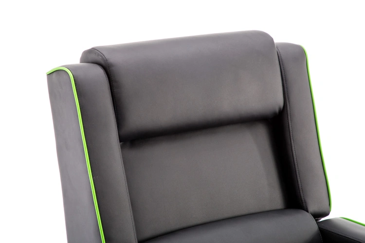 (KEVIN) Gaming Recliner Chair Single Living Room Sofa Recliner PU Leather Recliner Seat Home Theater Seating