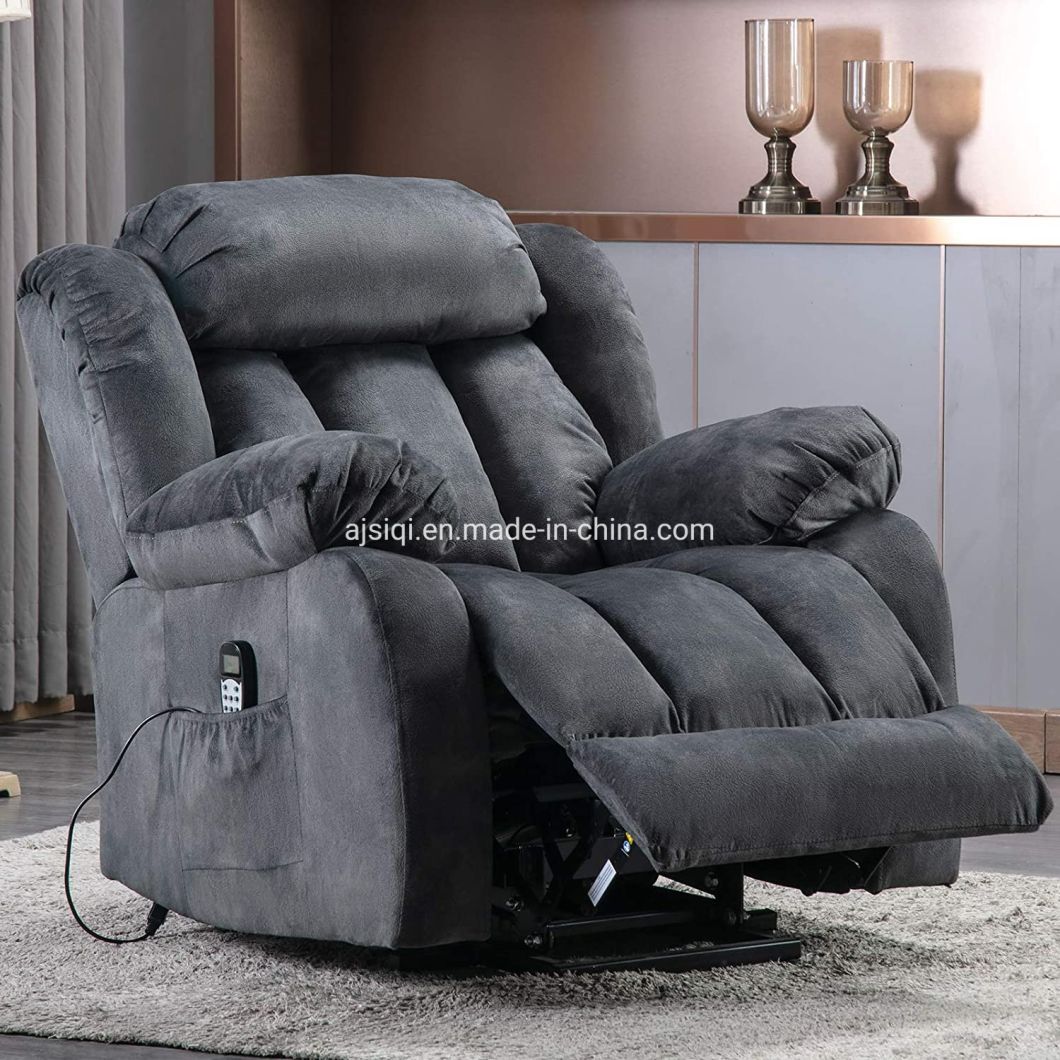 Heavy Duty and Safety Motion Reclining Mechanism with Heat and Vibration for Elderly Massage Power Lift Recliner Chair