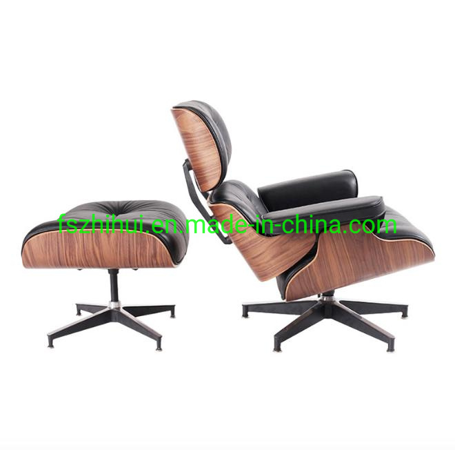 Leather Sofa Hotel Furniture Bedroom Designer Chair Eames Lounge Chair