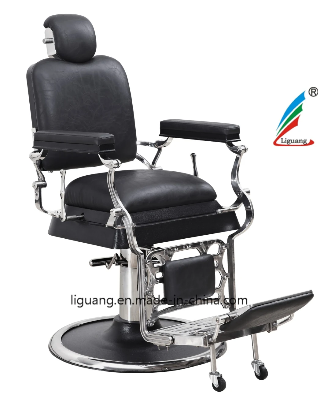 Salon Barber Chair Portable Reclining Barber Chair