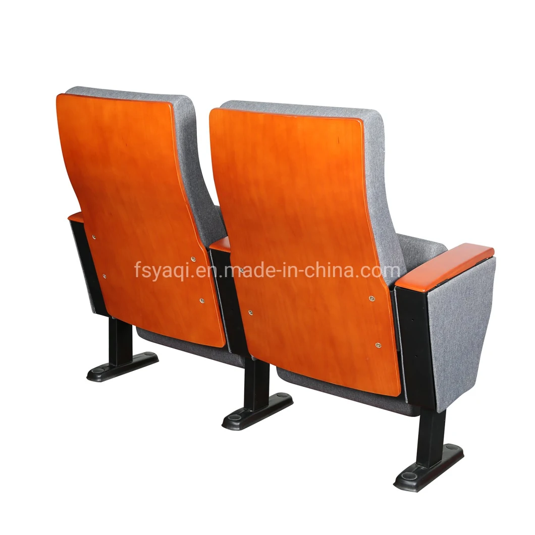 Leather Recliner Folding Chairs Conference Hall Theater Auditorium Chairs (YA-L01AB)