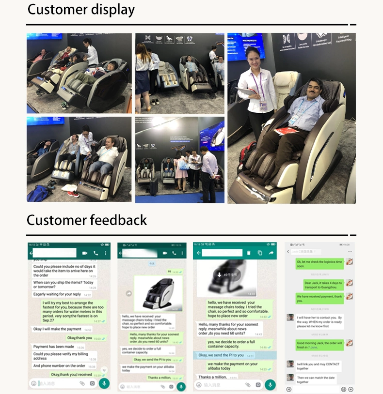 Hot Selling China Professional 4D Massage Chair Zero Gravity Luxury Electric Massage Chair