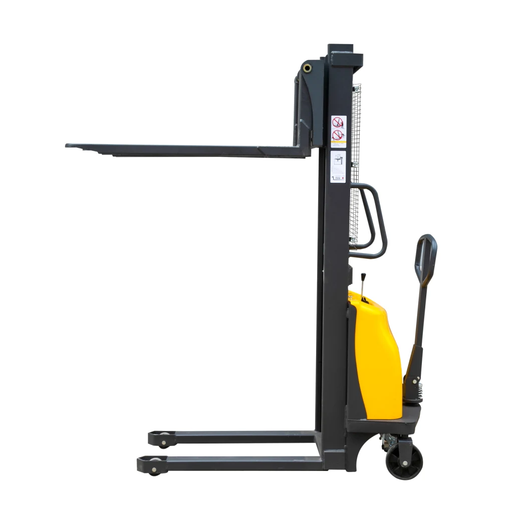 Good Lifts Material Handling Equipments Hand Operated Battery Powered Charge Motor Semi Electric Fork Lift