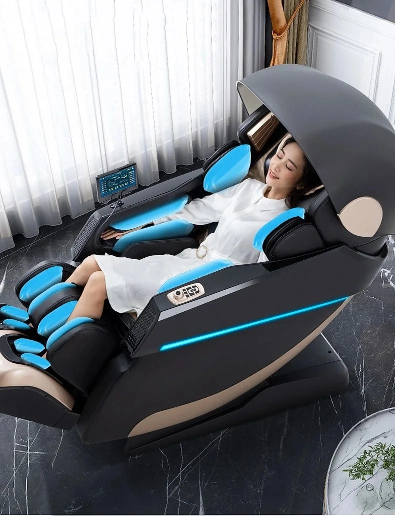 Factory Electric Full Body Thai Stretch Shiatsu Massage Chair Zero Gravity Space Capsule 4D Massage Chair