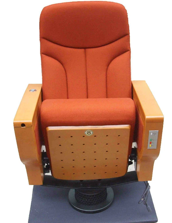 Theatre Recliner Chair Auditorium Chair with Tablet Jy-999d