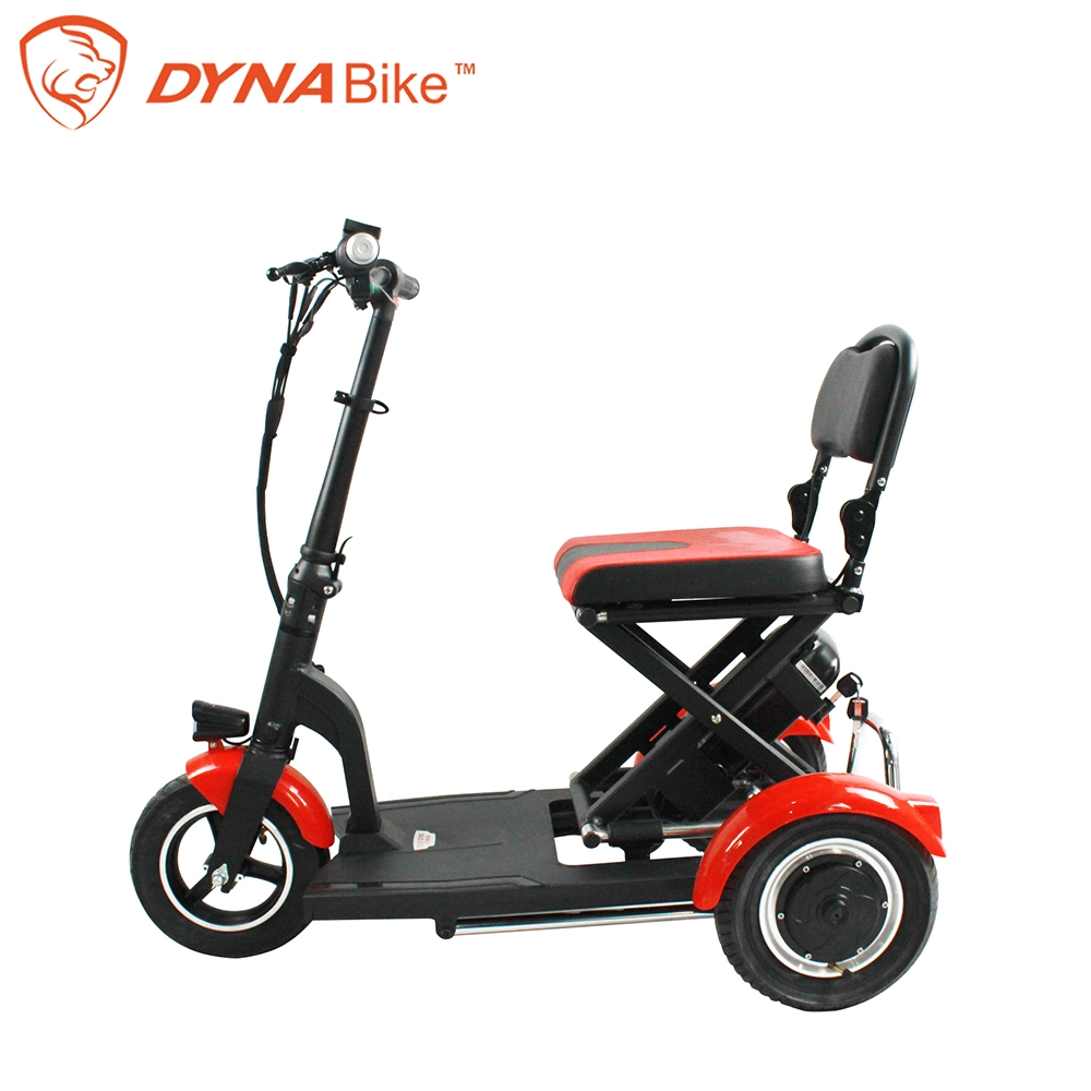 Foldable Electric Scooter for Elderly 300W Rear Motor Elderly Mobility Scooter Lithium