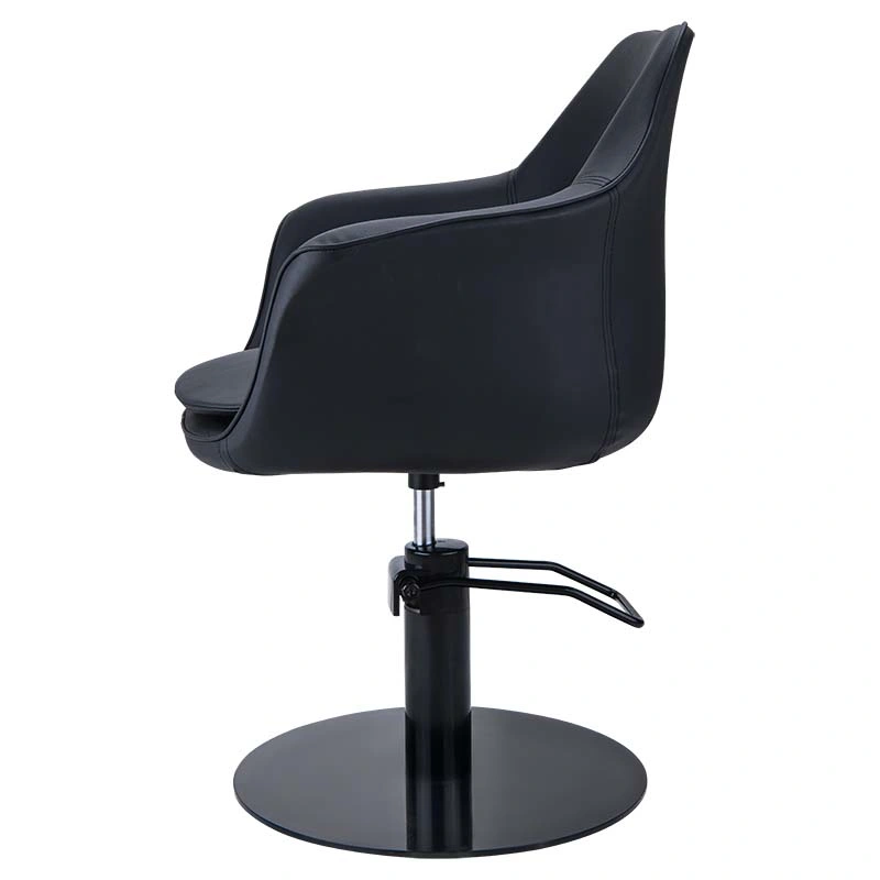 Hairdressing Salon Chair Hydraulic Lift with Square Base Styling Chair Barber Chair Salon Equipment Manufactory