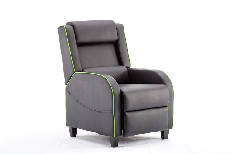 (KEVIN) Gaming Recliner Chair Single Living Room Sofa Recliner PU Leather Recliner Seat Home Theater Seating