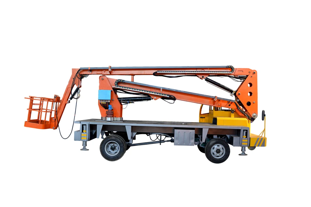 Towable Boom Lift Electric Boom Lift 12m Towable Electric Articulated Boom Lift