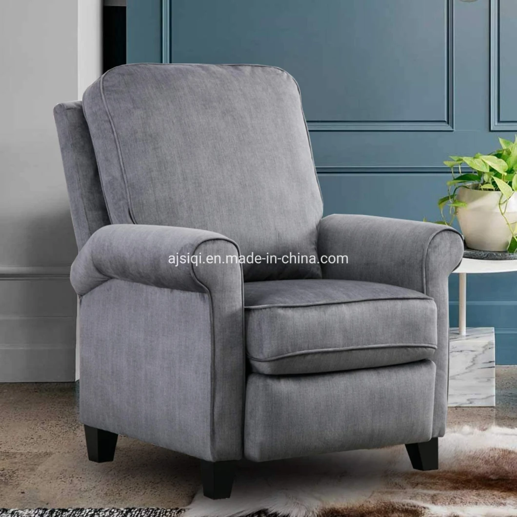 Modern Home Furniture Living Room Leather Fabric Massage Sofa Lounge Leisure Push Back Chair Recliner