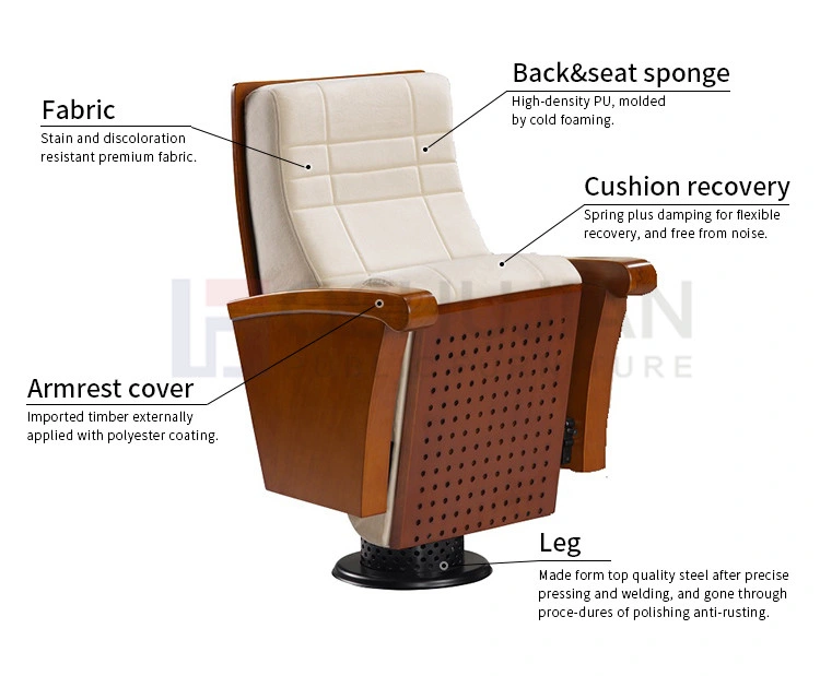 Conference Auditorium Chairs Recliner Theater Chair