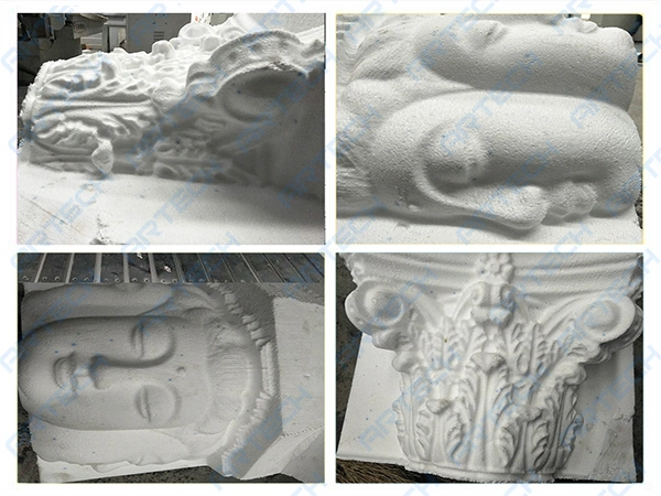 1530 Foam Mold Making Wood High Precision Machine 4 Axis 3D Foam Carving CNC