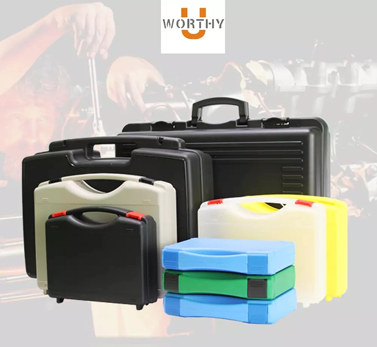 High Impact PP Simple Plastic Tool Box with Foam
