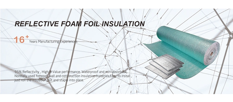 Container Thermal Liner Aluminum Foil EPE Foam Insulation Wrap Foam