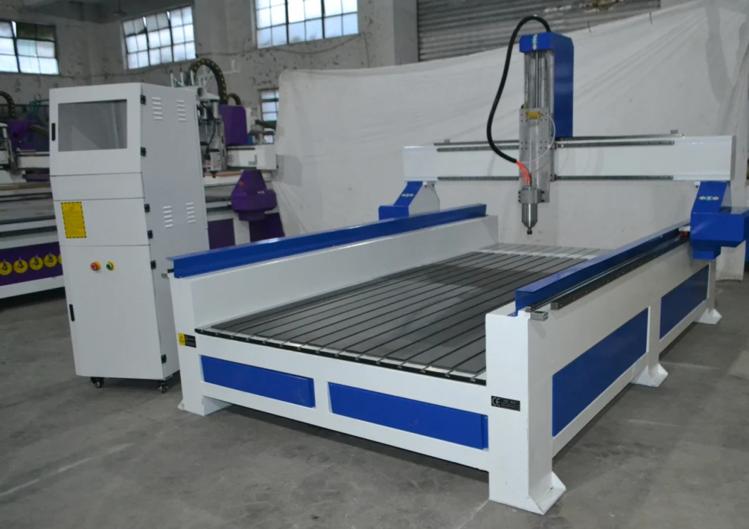 High Zaxis Vacuum Table Wood CNC Router 4 Axis Hsd Spindle 1325 Woodworking CNC Router for Acrylic Plastic Aluminium Foam