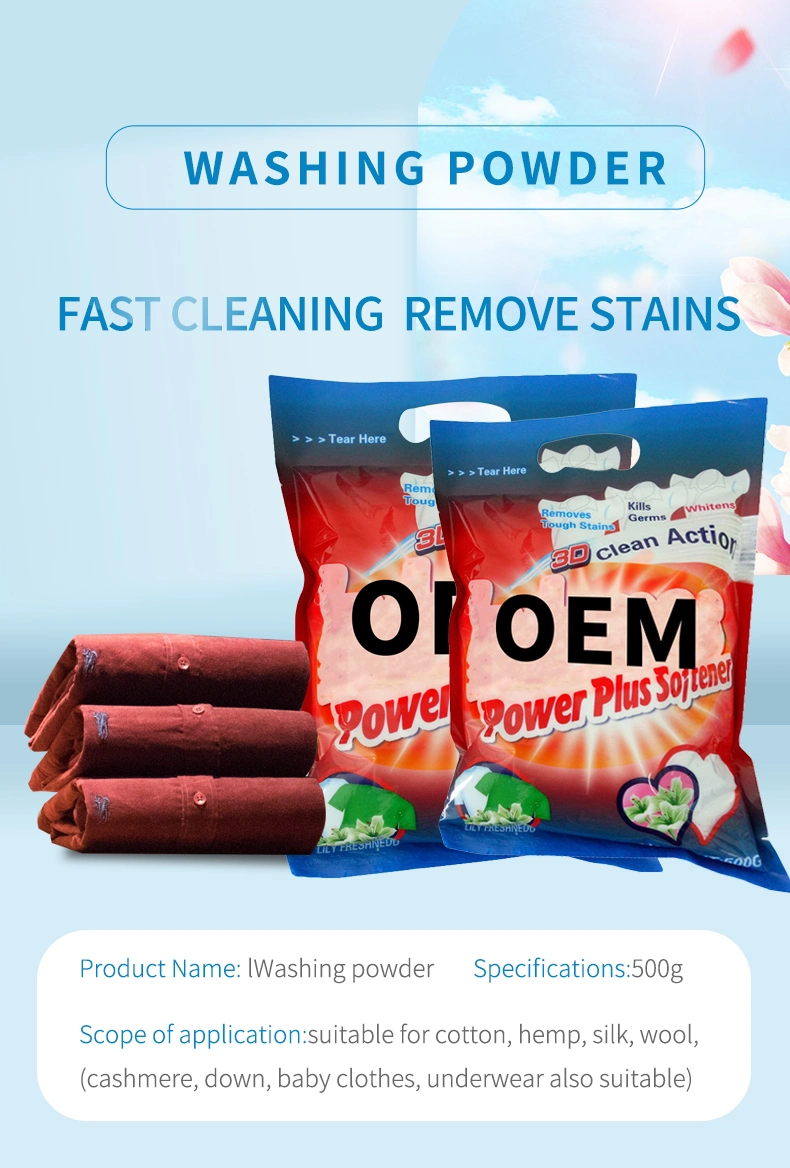Low-Cost Washing Powder with More Foam OEM/ODM
