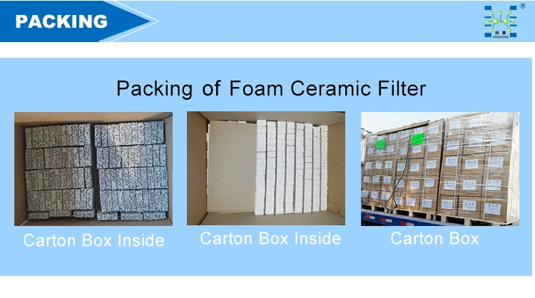 High Strength Zirconium Oxide Zro2-Ceramic Foam Filter