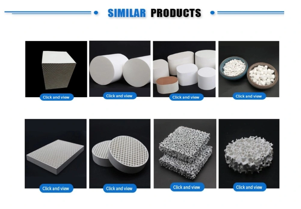 Alumina Sic Zirconia Ceramic Foam Filter for Metal Casting