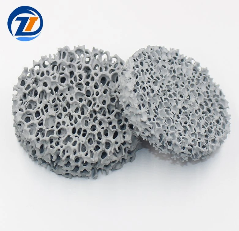 Silicon Carbon/Alumina/Zirconia Ceramic Foam Filter for Metal Casting