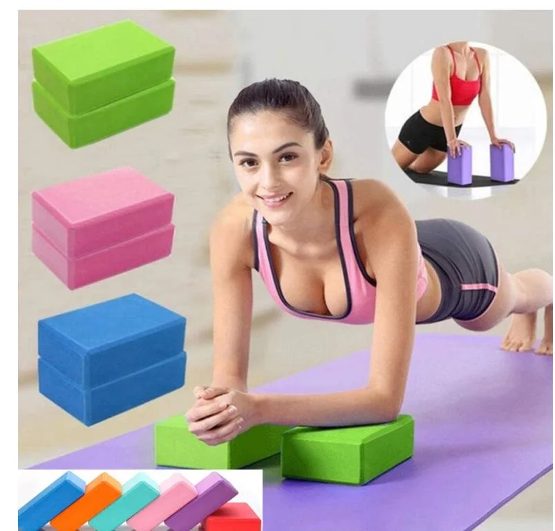 EVA Foam Yoga Block Exercise Fitness Tool Exercise Workout EVA Yoga Block Colorful Foam Block Brick