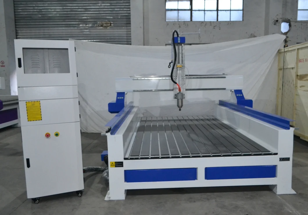 High Zaxis Vacuum Table Wood CNC Router 4 Axis Hsd Spindle 1325 Woodworking CNC Router for Acrylic Plastic Aluminium Foam