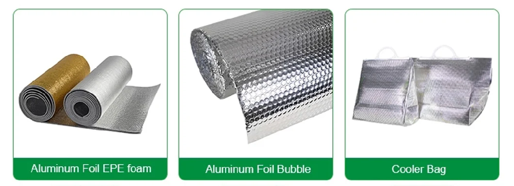 Aluminum Foil EPE Foam Insulation/EPE Foam with Alu Foil
