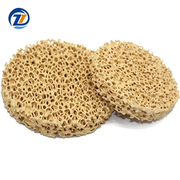 Zirconia Ceramic Foam Filter for Steel Foundry Zirconia Porous Ceramic Foam Filter