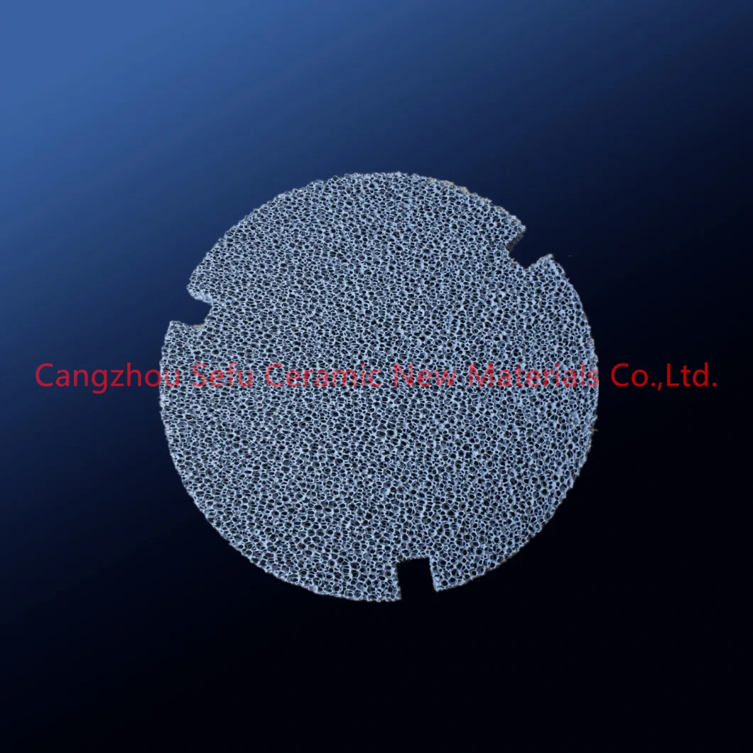 Silicon Carbide Filter Ceramic Foam for Filtration of Nonferrous Alloy