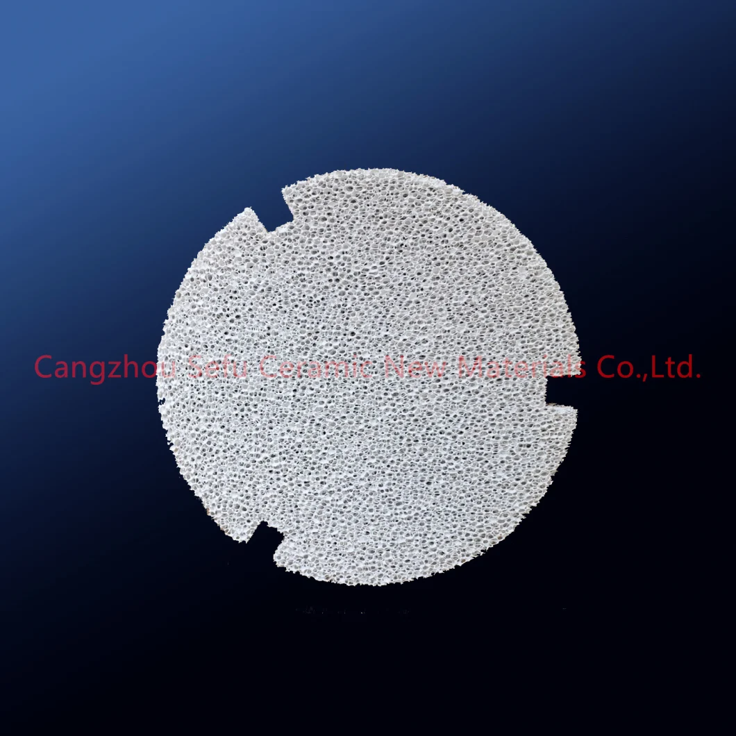 High Strength Foam Ceramic Filter Alumina Foam Ceramic