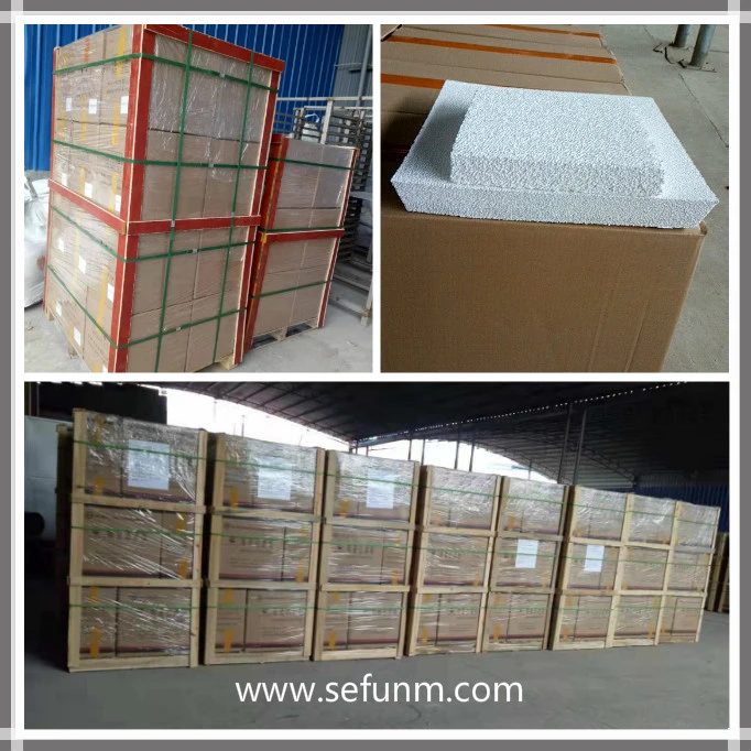 High Strength Foam Ceramic Filter Alumina Foam Ceramic