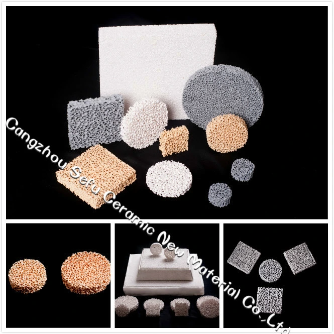 High Porosity Zirconia Foam Ceramic Filter for Foundry