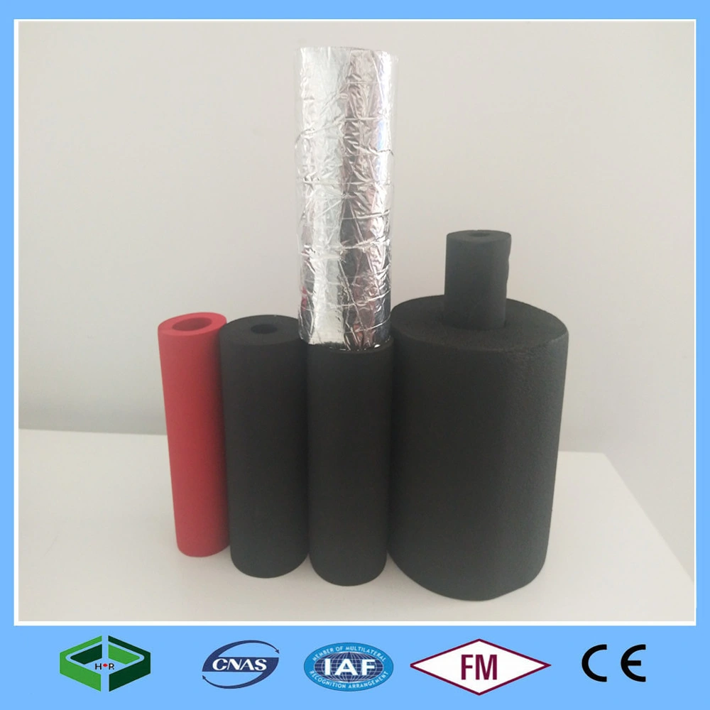 NBR PVC Pipe Insulation Foam / Rubber Foam Price / Flexible Fireproof Rubber Foam Thermal Insulation