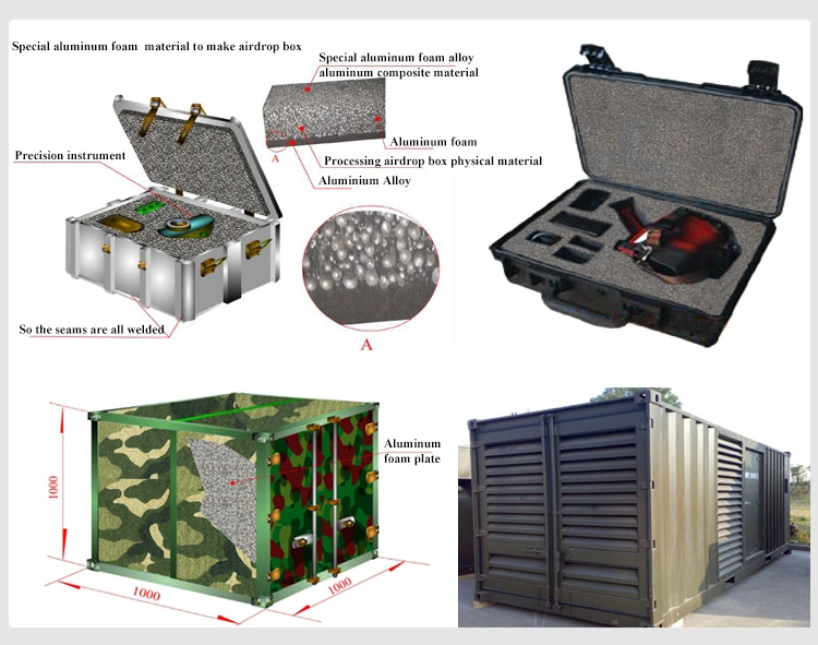 Closed Cell Aluminum Foam Used for Noise Barrier Panel