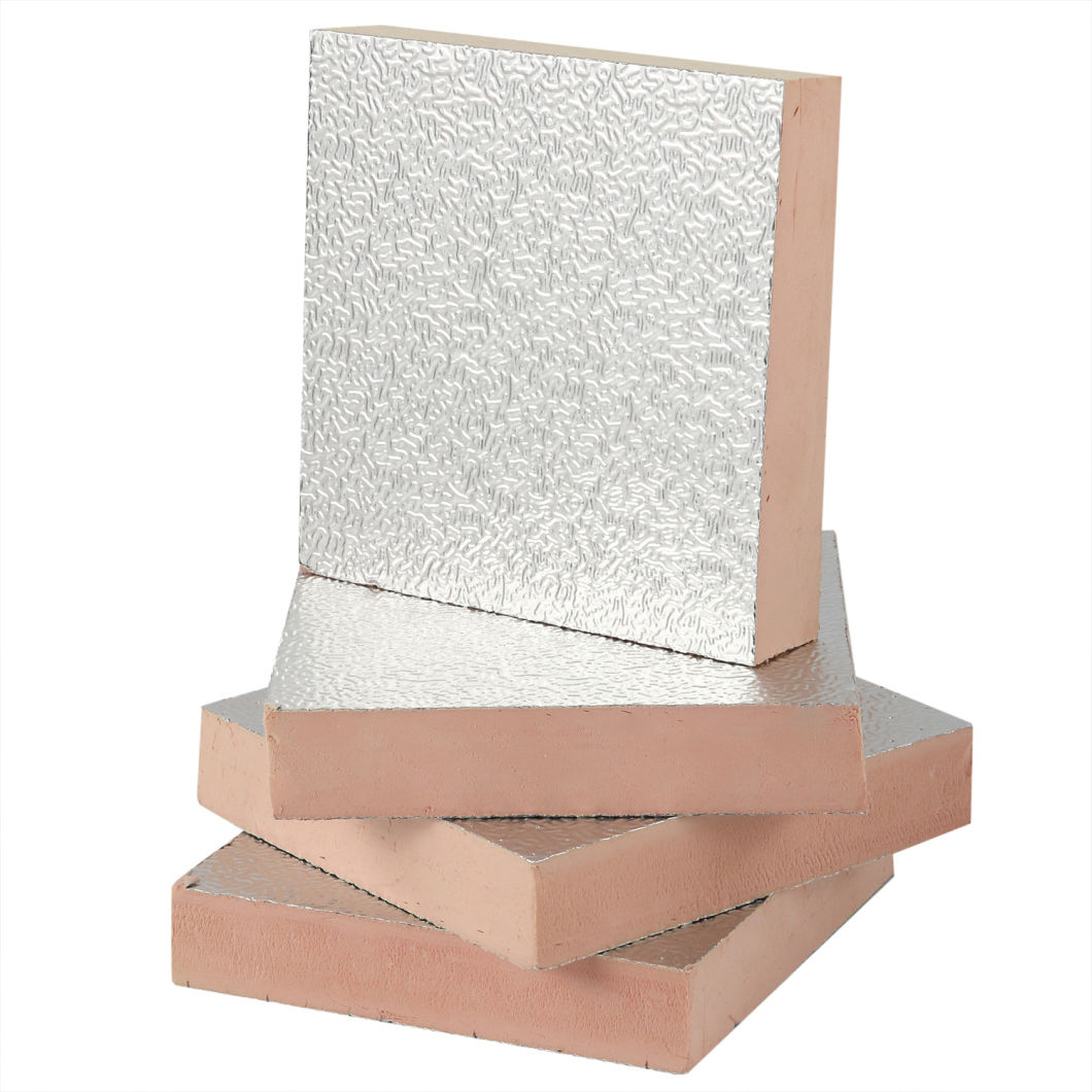 Double-Faced Aluminum Foil Phenolic Wall Insulation Foam Board