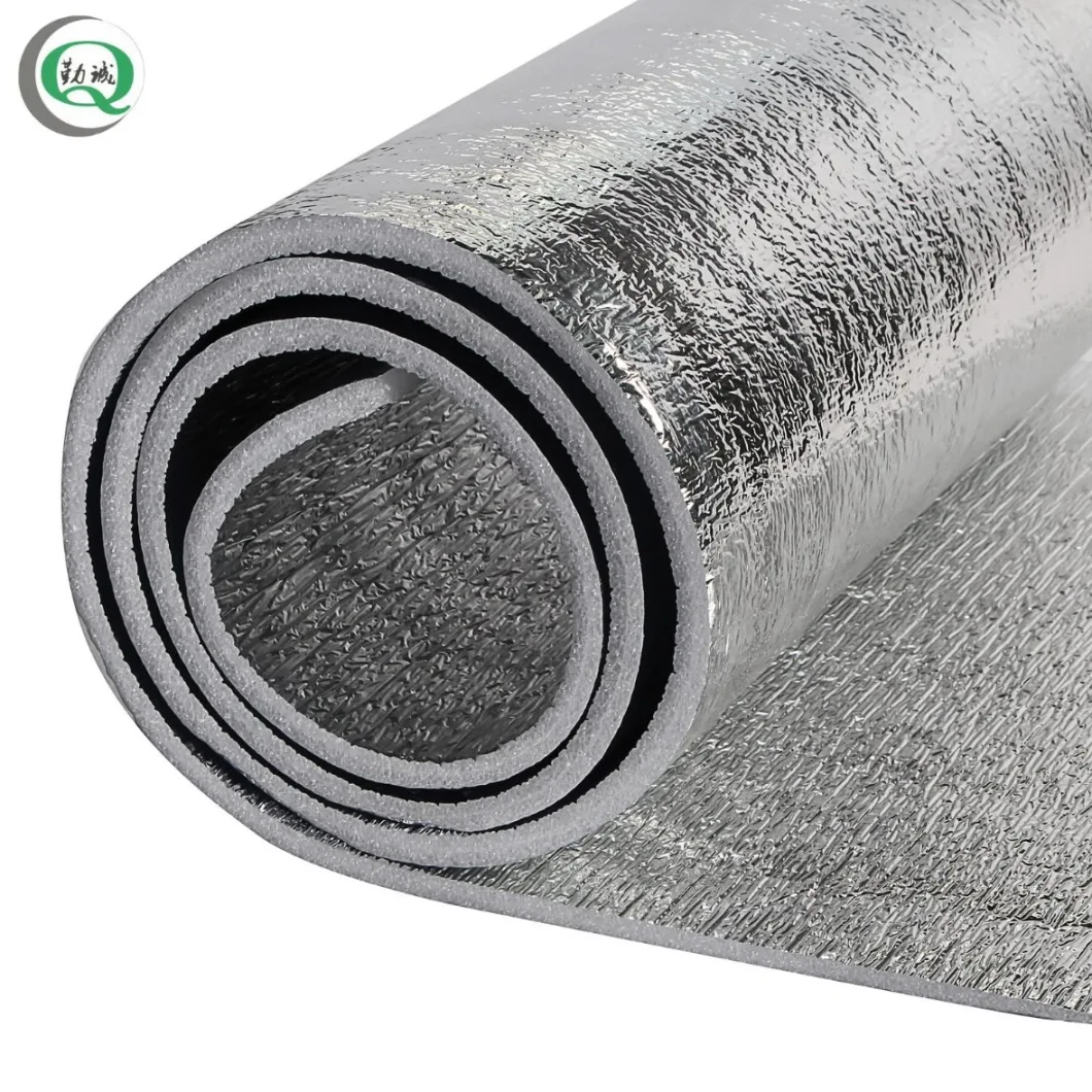 China Roof Insulation Aluminum Foil EPE Laminating Foam Board Aluminium Bubble Foil EPE Foam Insulation