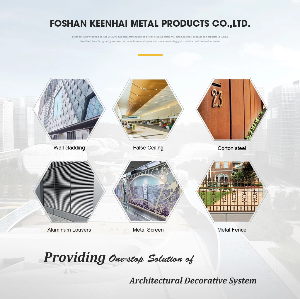 Metal Cladding Panels Corten Steel Building Panels for Design