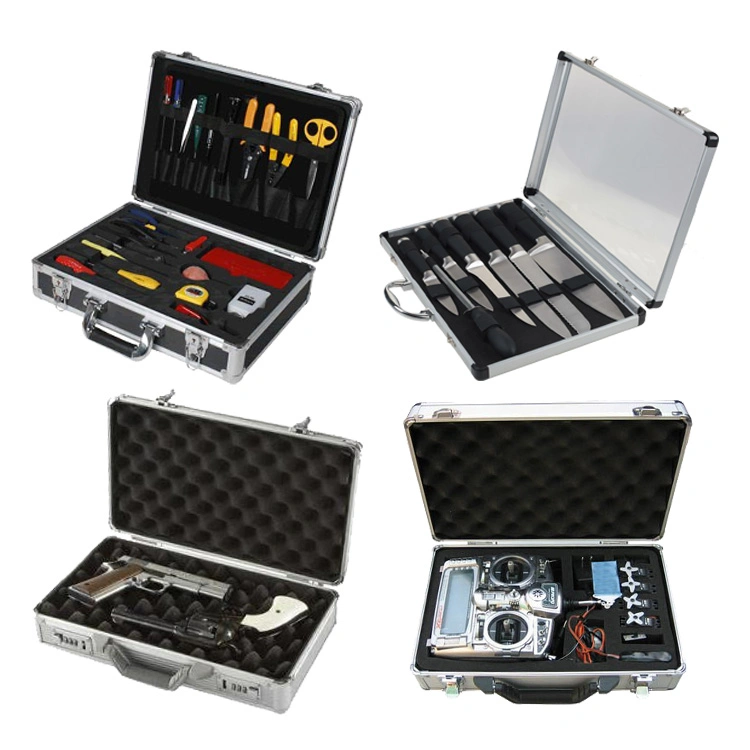 Professional Carrying Aluminum Metal Instrument Briefcacse with Foam