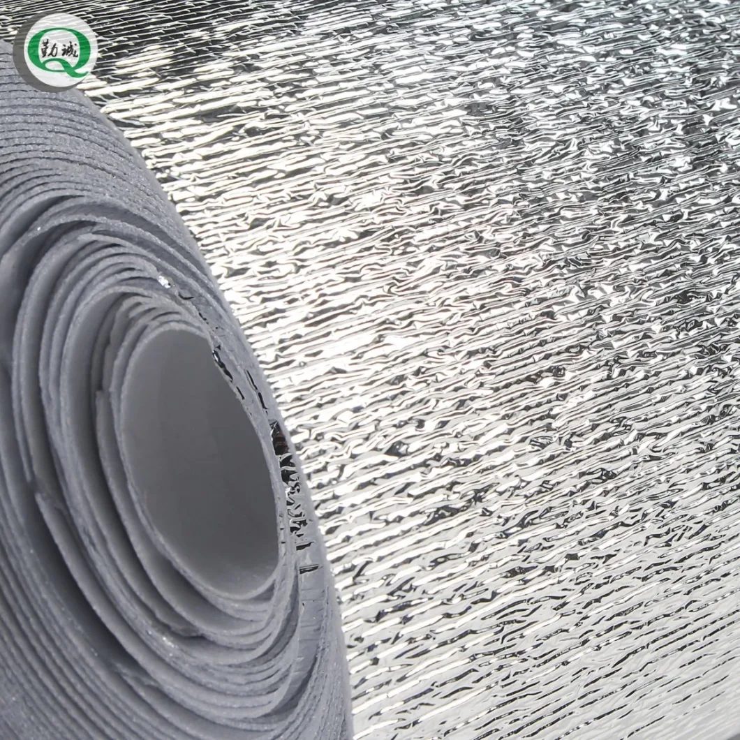 China Roof Insulation Aluminum Foil EPE Laminating Foam Board Aluminium Bubble Foil EPE Foam Insulation