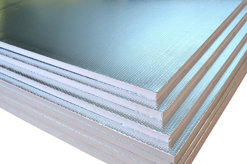 Iron Sheet HVAC Air Duct Phenolic Foam Board Insulation